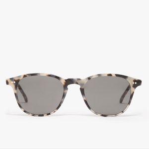 Illesteva “Whitman” White Tortoise Sunglasses